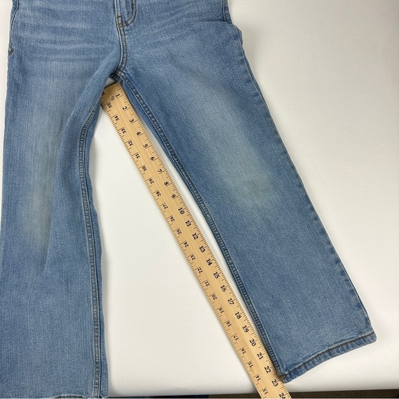 Cat & Jack Jeans Boys 10 Bootcut Stretch Light Wash - Picture 5 of 7